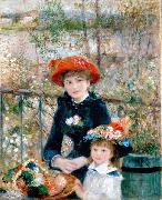 Pierre Auguste Renoir On the Terrasse France oil painting artist